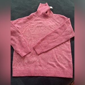 Loft Turtleneck, Pink